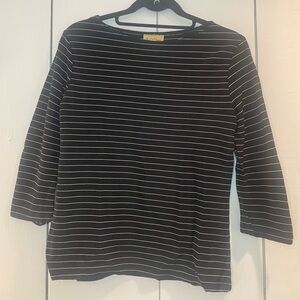 Classic Striped Long Sleeve Women's Top